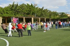 [Photo] Hòa mình cùng "Ngày Gia đình ASEAN" tại Ai Cập