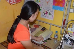 Một nạn nhân bị bán sang Trung Quốc được cứu trở về sống tại Ngôi nhà bình yên. (Nguồn: ngoinhabinhyen.com)