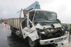 Bắc Ninh: Hai xe tải đâm nhau, một phụ xe tử vong tại chỗ