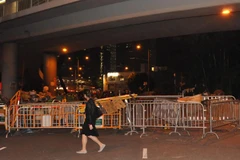 Lượng người biểu tình “Chiếm Trung tâm” Hong Kong giảm mạnh
