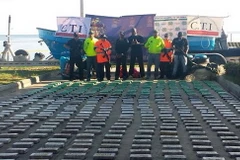 Colombia bắt giữ hơn nửa tấn cocaine trên đường tới Mỹ