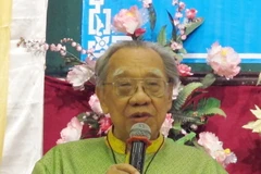 Giáo sư Trần Văn Khê. (Ảnh: Thế Anh/TTXVN)