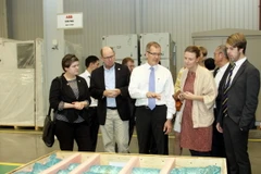 Chủ tịch Quốc hội Thụy Điển bắt đầu thăm chính thức Việt Nam