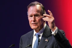 Cựu Tổng thống George H.W. Bush. (Nguồn: Reuters)