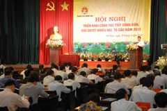 Thủ tướng chỉ đạo về công tác tiếp dân, giải quyết khiếu nại, tố cáo