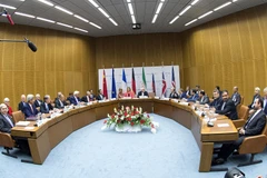 Toàn cảnh cuộc đàm phán. (Nguồn: AFP/TTXVN)