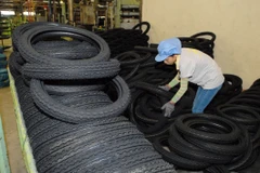 Sản xuất săm lốp cao su. Ảnh minh họa. (Nguồn: Danh Lam/TTXVN)