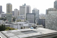 Máy bay không người lái trên nóc văn phòng Thủ tướng Nhật