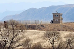 Biên giới Triều Tiên giáp với Trung Quốc. Ảnh minh họa. (Nguồn: AFP/TTXVN)