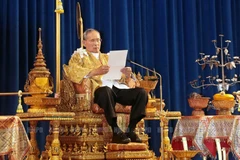 Nhà Vua Thái Lan Bhumibol Adulyadej. (Nguồn: AFP/TTXVN) 