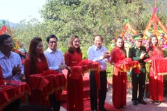 Quang cảnh lễ khánh thành. (Ảnh: Đức Thọ/TTXVN)