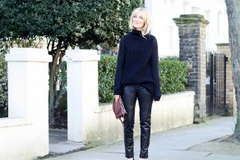 Sáu cách phối đồ với quần da cực kỳ hiệu quả và đơn giản