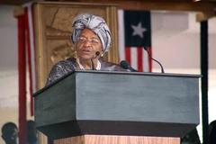 Bà Ellen Johnson Sirleaf. (Nguồn: AFP/TTXVN)