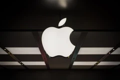 Biểu tượng Apple. (Ảnh: AFP/TTXVN)