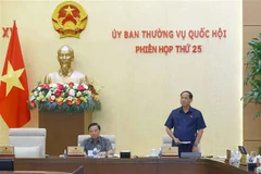 Phó Chủ tịch Quốc hội Trần Quang Phương phát biểu. (Ảnh: Doãn Tấn/TTXVN)