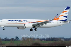 Một máy bay của Smartwings. (Ảnh minh họa:airplane-pictures.net)