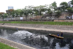 Sau 2 tháng hoạt động, đơn vị lắp đặt sẽ phối hợp với Bộ Tài nguyên và Môi trường nghiệm thu, đánh giá kết quả, báo cáo Thủ tướng Chính phủ để triển khai các bước tiếp theo. (Ảnh: Huy Hùng/TTXVN)