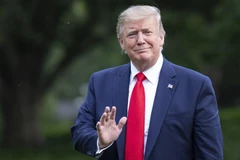 Tổng thống Mỹ Donald Trump tại Nhà Trắng ở Washington, DC. (Ảnh: AFP/TTXVN)