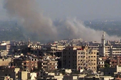 Phóng viên AFP: Đại sứ quán Nga ở Syria trúng 2 quả rocket