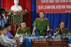 Thảm án ở Bình Phước: Đơn vị phá án được Bộ trưởng thưởng nóng
