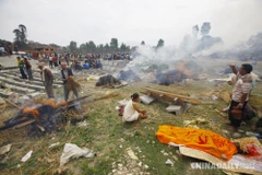 Động đất ở Nepal: Số người chết đã tăng lên tới 3.617 nạn nhân