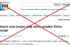 Trung Quốc tiếp tục ngang ngược đưa du thuyền mới tới Hoàng Sa