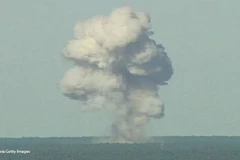 Video sức công phá đáng sợ của trái bom GBU-34 mà Mỹ tiêu diệt IS