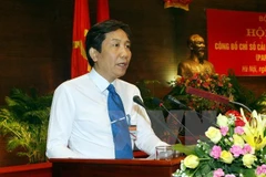 Thứ trưởng Bộ Nội vụ Trần Anh Tuấn. (Ảnh: Phạm Kiên/TTXVN)