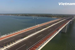 Cầu Cửa Đại nối liền trực tiếp xã Duy Hải, huyện Duy Xuyên và xã Cẩm Thanh, thành phố Hội An