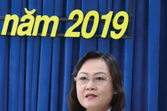 Bà Lê Thị Ái Nam, Phó Bí thư Thường trực Tỉnh ủy, Chủ tịch Hội đồng Nhân dân tỉnh Bạc Liêu. (Nguồn: Báo Bạc Liêu)