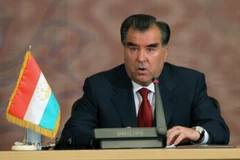 Tổng thống tái đắc cử của Tajikistan, ông Imomali Rakhmon. (Nguồn: AFP/TTXVN)