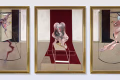 Bộ 3 tác phẩm của danh họa Francis Bacon được bán với giá 84,6 triệu USD. (Nguồn: Sotheby's)