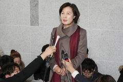 Bộ trưởng Tư pháp Hàn Quốc Choo Mi-ae. (Ảnh: Yonhap/TTXVN)