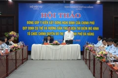 Quang cảnh hội nghị. (Ảnh: Quốc Dũng/TTXVN)