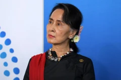 Cố vấn Nhà nước Myanamar Aung San Suu Kyi. (Nguồn: Reuters)