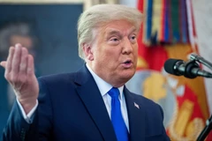 Tổng thống Mỹ Donald Trump tại Nhà Trắng ở Washington, DC, ngày 7/12/2020. (Ảnh: AFP/TTXVN)