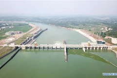 Sông Ung Giang, Nam Ninh, Trung Quốc. (Nguồn: THX)