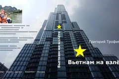 Bìa cuốn sách "Việt Nam cất cánh". (Ảnh: Hồng Quân/Vietnamplus)