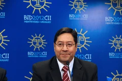 Ứng cử viên Tổng thống Bolivia, ông Luis Arce Catacora. (Ảnh: AFP/TTXVN)