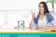 Sữa Lazu kết hợp những thành phần cao cấp nâng cao sức khỏe người dùng