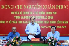 Thủ tướng Nguyễn Xuân Phúc phát biểu. (Ảnh: Thống Nhất/TTXVN)