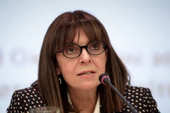 Bà Ekaterini Sakellaropoulou đã trở thành nữ Tổng thống đầu tiên của Hy Lạp. (Nguồn: rte.ie)