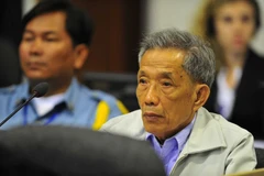 Kaing Guek Eav, bí danh Duch, được chụp tại Tòa án Khmer Đỏ năm 2011. (Nguồn: abc.net.au)