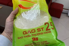 Gạo ST25 khi nấu dẻo, ráo, thơm ngon.(Nguồn: Vietnam+)