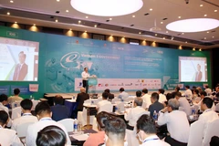 Quang cảnh Hội thảo Quốc gia về Chính phủ điện tử lần thứ 15. (Ảnh: Tiến Lực/TTXVN)