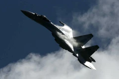 Máy bay chiến đấu thế hệ mới Su-35 của Nga.(Nguồn: TASS)