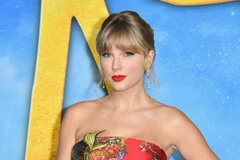 Nữ ca sỹ Taylor Swift tại một sự kiện ở New York, Mỹ. (Ảnh: AFP/TTXVN)