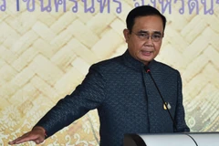 Thủ tướng Thái Lan Prayut Chan-o-cha tại cuộc họp nội các ở Bangkok. (Ảnh: AFP/TTXVN)