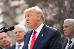 Tổng thống Mỹ Donald Trump. (Ảnh: THX/TTXVN)