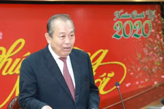 Phó Thủ tướng Thường trực Chính phủ Trương Hòa Bình. (Ảnh: Doãn Tấn/TTXVN) 